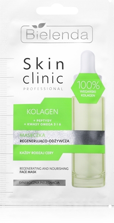 Bielenda Skin Clinic Professional Collagen výživná regenerační maska na noc