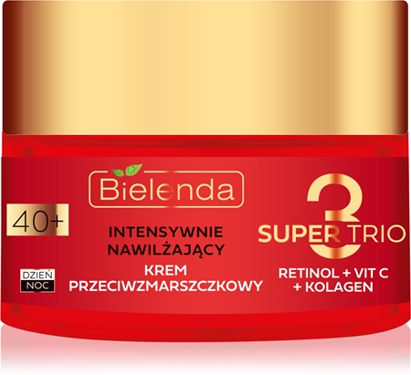 Bielenda Super Trio crema hidratante intensiva antiarrugas