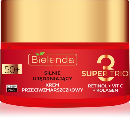 Bielenda Super Trio krem ujędrniający przeciw zmarszczkom
