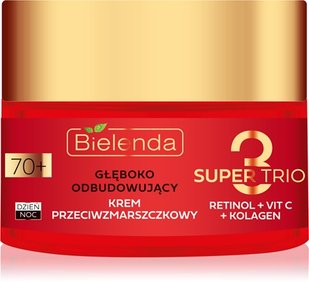 Bielenda Super Trio creme renovador revitalizante 70+