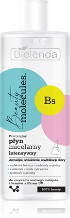 Bielenda Beauty Molecules água micelar de limpeza com efeitos revitalizantes