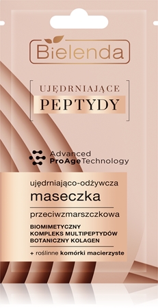 Bielenda Firming Peptides vyživující a zpevňující maska
