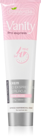 Bielenda Vanity Pro Express depilační krém na ruce, podpaží a třísla pro citlivou pokožku