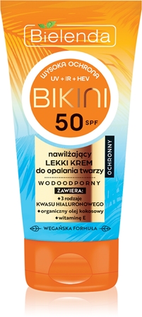 Bielenda Bikini Kaitsev näokreem SPF 50