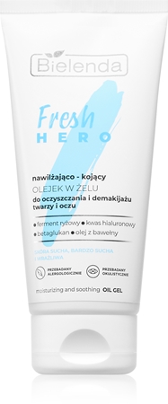 Bielenda Fresh Hero Make-up Entferner mit feuchtigkeitsspendender Wirkung