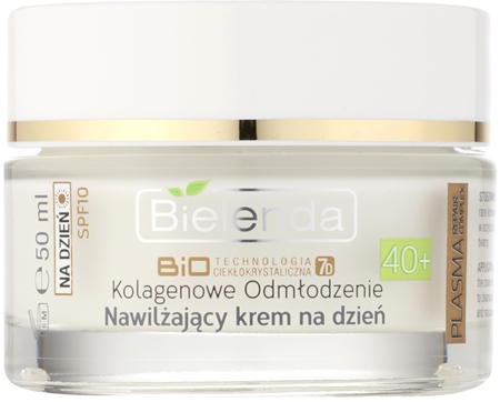 Bielenda BioTech 7D Collagen Rejuvenation 40+ creme de dia hidratante SPF 10