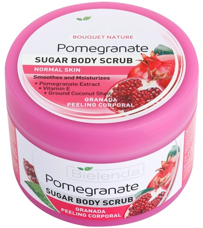 Bielenda Pomergranate Body Scrub With Sugar Moisturizing