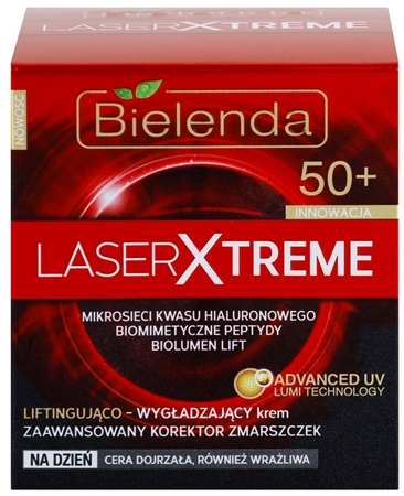 Bielenda Laser Xtreme 50+ Smoothing Day Cream with Lifting Effect