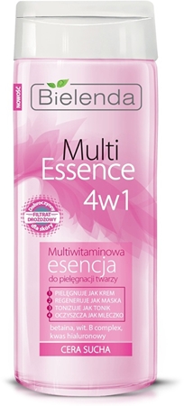 Bielenda Multi Essence 4 in 1 essência multivitamínica para pele seca