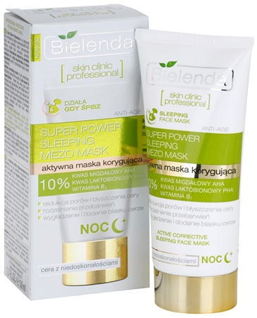 Bielenda Skin Clinic Professional Correcting Maske für die Nacht für Haut mit kleinen Makeln