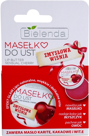 Bielenda Sensual Cherry pečující máslo na rty