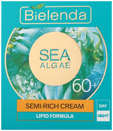 Bielenda Sea Algae Semi-Rich nährende Anti-Falten Creme 60+