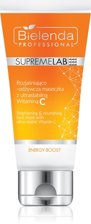 Bielenda Professional Supremelab Energy Boost máscara iluminadora com vitamina C