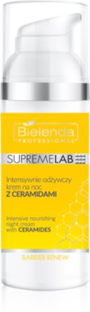Bielenda Professional Supremelab Barrier Renew crème de nuit nourrissante intense aux céramides