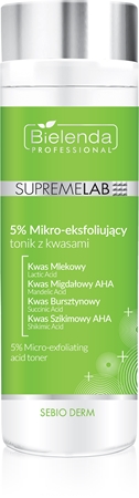 Bielenda Professional Supremelab Sebio Derm jemné exfoliační tonikum