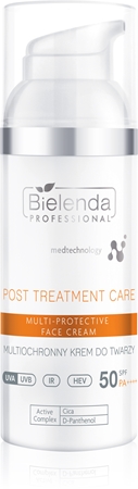 Bielenda Professional Post Treatment Care Multi-Protective Face Cream Protective Cream SPF 50