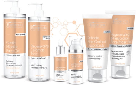 Bielenda Professional Lipid Care Delicate Fine-Grained Face Scrub Creamy Peeling with ceramides