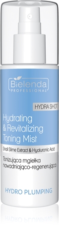Bielenda Professional Hydro Plumping Toning Facial Mist for regeneration and nourishment of your skin