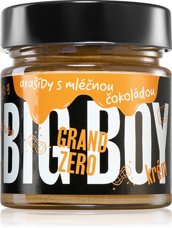 Big Boy Grand Zero Peanuts and Milk Chocolate orechová nátierka s čokoládou