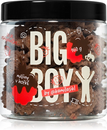 Big Boy Raspberries Covered in Dark Chocolate by @kamilasikl mrazom sušené ovocie v čokoláde