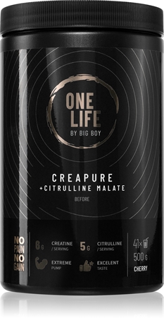 Big Boy One Life Creatine + Citrulline Malate podpora sportovního výkonu a regenerace