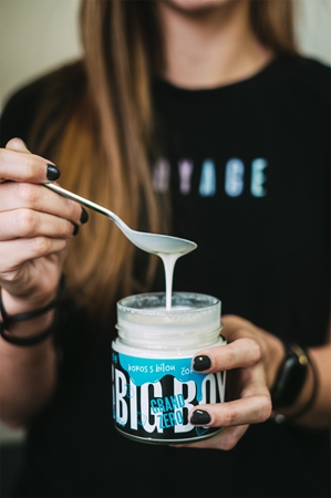 Big Boy Grand Zero Coconut and White Chocolate kokosová nátierka s čokoládou