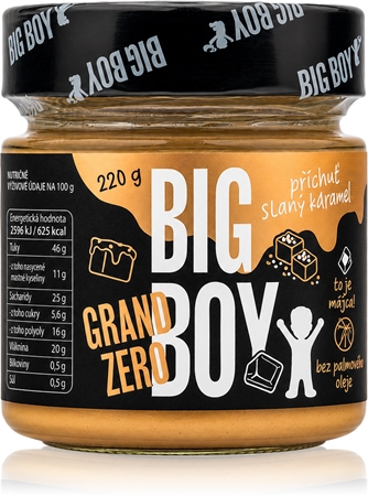 Big Boy Grand Zero Peanuts and Salted Caramel orechová nátierka