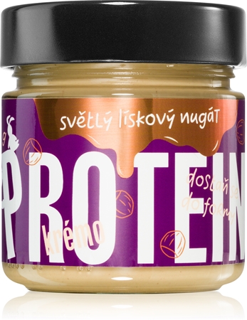 Big Boy Protein Kremo Světlý lískový nugát proteinová pomazánka s ořechy