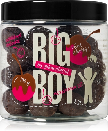 Big Boy Cherries Covered in Dark Chocolate by @kamilasikl mrazom sušené ovocie v čokoláde
