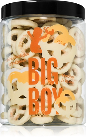 Big Boy Preclíky v bílé čokoládě se smetanou preclíky v polevě