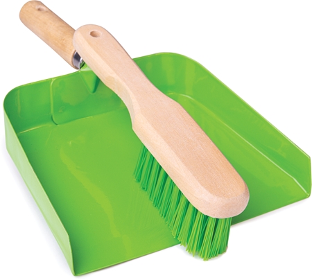 Bigjigs Toys Dustpan and Brush Activity Spielzeug