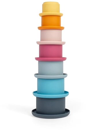 Bigjigs Toys Stacking Cups stohovací kelímky