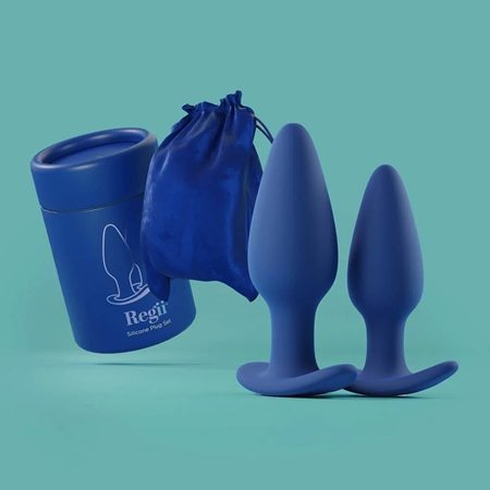 Biird Regii Blue zestaw korków analnych