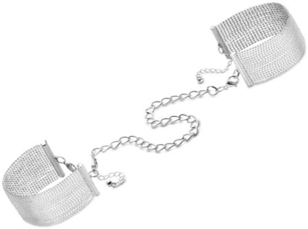 Bijoux Indiscrets The Magnifique Collection Metallic Silver Chain Bracelets  Handcuffs - Dallas Novelty - Online Sex Toys Retailer