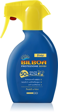 Bilboa Bimbi спрей для засмаги SPF 50+