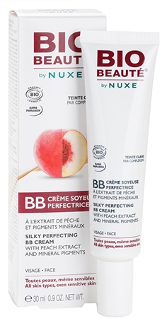 Bio Beauté by Nuxe Skin-Perfecting BB Creme mit Pfirsich Extrakt und Mineral Pigmente