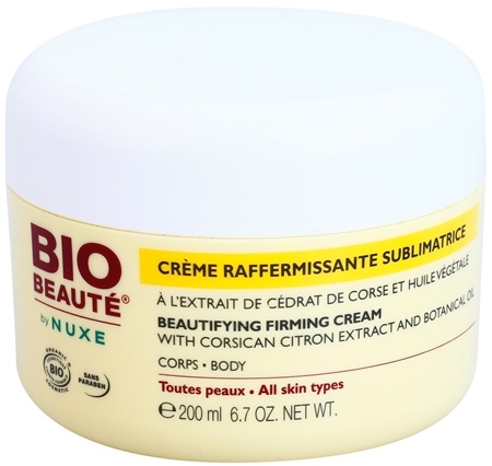 Bio Beauté by Nuxe Body συσφικτική κρέμα σώματος με εκχυλίσματα από λεμόνι Κορσικής και βοτανικό λάδι