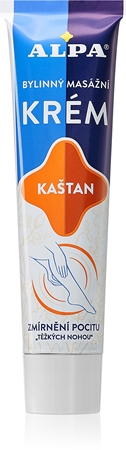 Alpa Masážní krém kaštan masážní krém na unavené svaly
