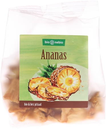 Bio Nebio Ananas BIO sušené ovoce