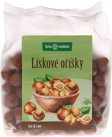 Bio Nebio Lískové oříšky BIO ořechy
