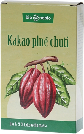 Bio Nebio Kakao plné chuti BIO kakao