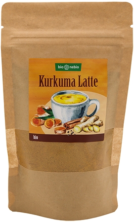 Bio Nebio Kurkuma Latte BIO prášek pro přípravu nápoje