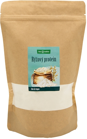 Bio Nebio Rýžový protein BIO veganský protein v BIO kvalitě