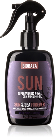 BIOBAZA Sun suchý olej pre podporu opálenia
