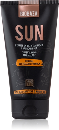 BIOBAZA Sun marmelada za hitro zagorelost