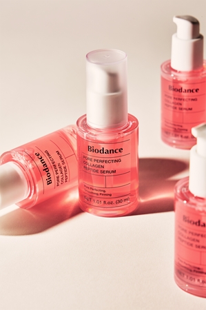 Biodance Pore Perfecting Collagen Peptide Serum Regenerating Moisturising Serum on enlarged pores and wrinkles