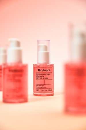 Biodance Pore Perfecting Collagen Peptide Serum Regenerating Moisturising Serum on enlarged pores and wrinkles