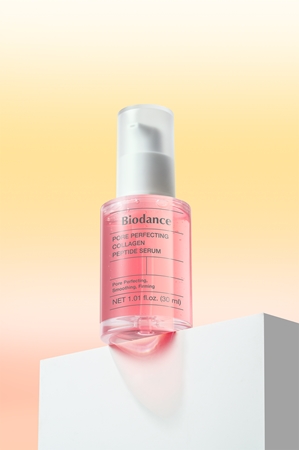 Biodance Pore Perfecting Collagen Peptide Serum Regenerating Moisturising Serum on enlarged pores and wrinkles