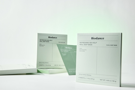 Biodance Refreshing Sea Kelp Real Deep Mask Intensive Hydrogel Mask with seaweed extracts