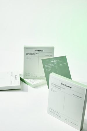 Biodance Refreshing Sea Kelp Real Deep Mask Intensive Hydrogel Mask with seaweed extracts